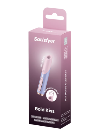 Stimulateur clitoridien de voyage Bold Kiss Satisfyer - CC597873